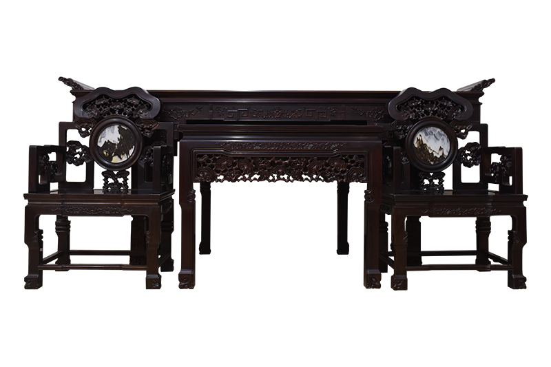 灵芝中堂四件套