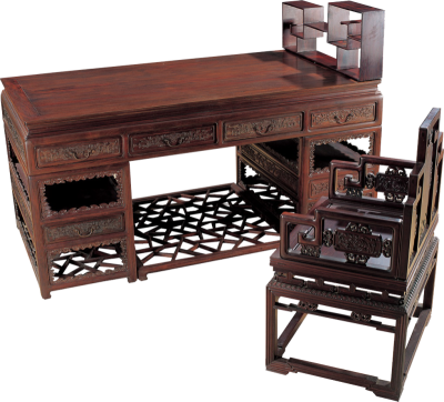 云纹书桌