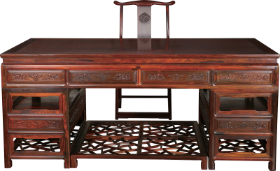 草龙纹书桌