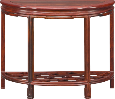 冰裂纹四脚半桌