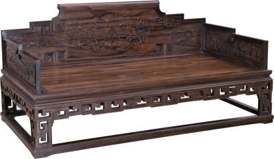 卷书回纹罗汉床