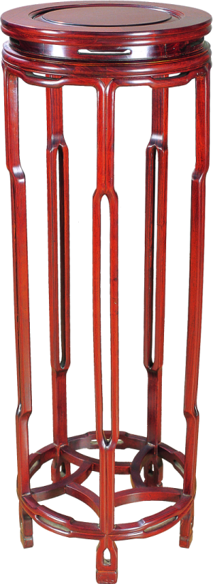 五足禹洞圆花几