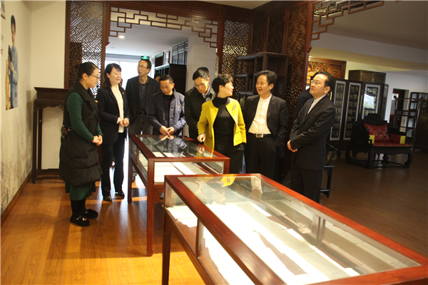 聚焦汇才 | 省委两新工委督查组莅临汇才红木调研督查党建工作