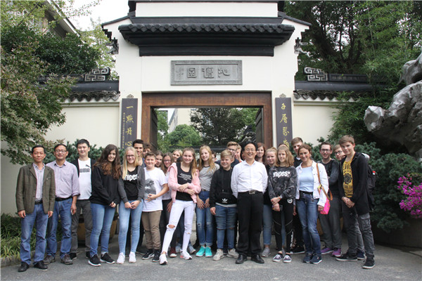 聚焦汇才 | 德国师生走进汇才