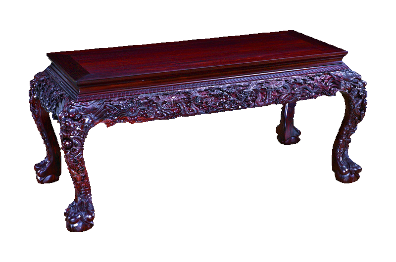 龙纹条桌